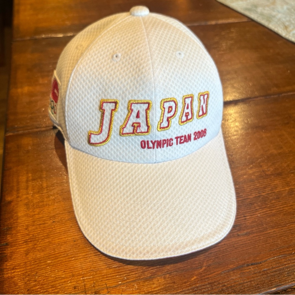 Japan Olympic Team 2008 White Cap